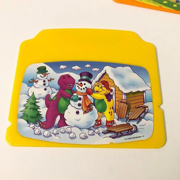 Barney and Friends Learning Laptop Replacement Cards  Disc - Picture 3 of 12